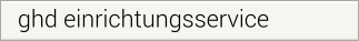 ghd einrichtungsservice